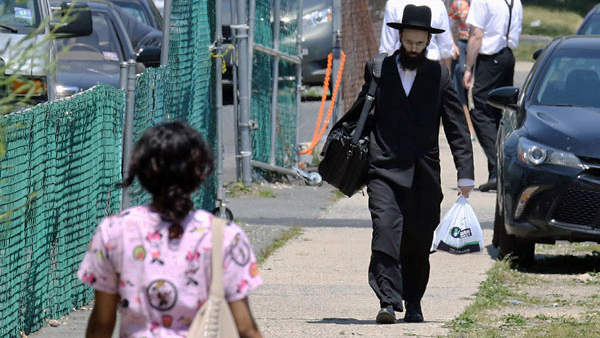 An influx of Orthodox Jews is fueling the city's growth. (NJ Spotlight File)