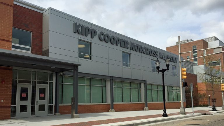 KIPP Cooper Norcross Academy is one of Camden's Renaissance schools. (Alan Tu/WHYY)