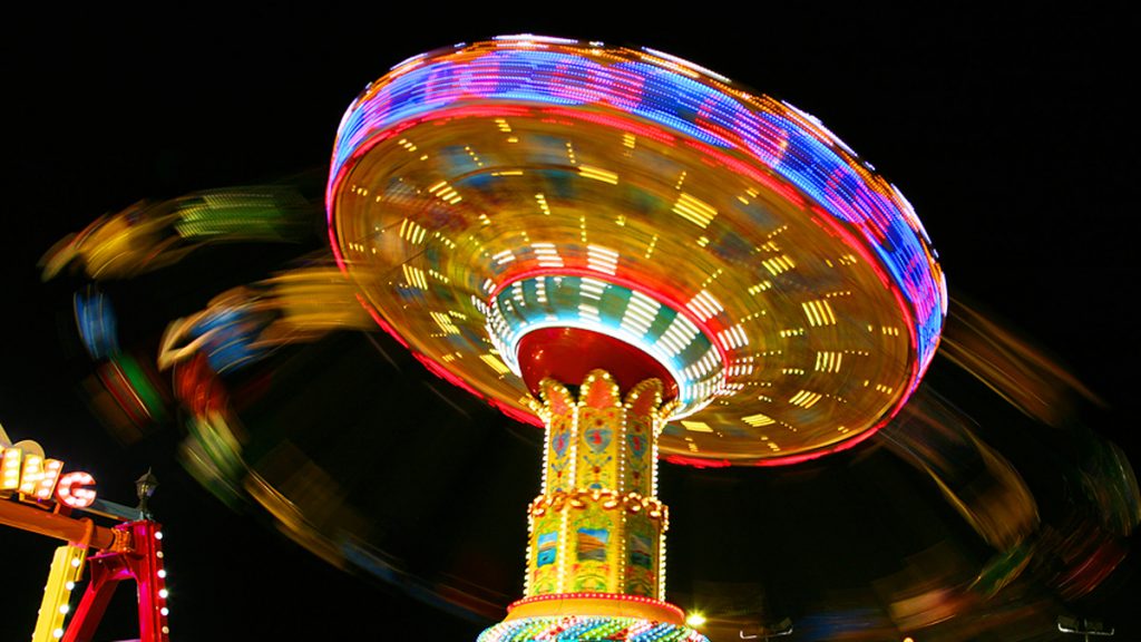 20160824-wildwood-night-ride Morey's Pier on the boardwalk in Wildwood N.J. (Big Stock)