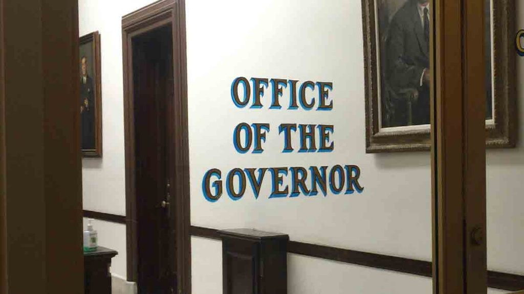20161205-office-of-the-governor Governor Christie is serving his second and final term. (Alan Tu/WHYY)