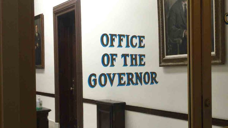 Governor Christie is serving his second and final term. (Alan Tu/WHYY)