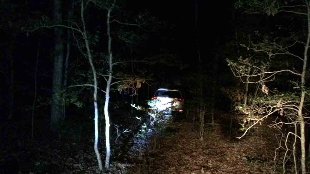 20161229-car-found-virginia This photo provided by the Virginia State Police shows a vehicle Wednesday