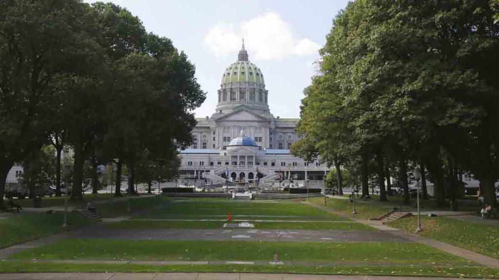 20170116-pa-state-capitol Shown is the Pennsylvania Capitol building Wednesday