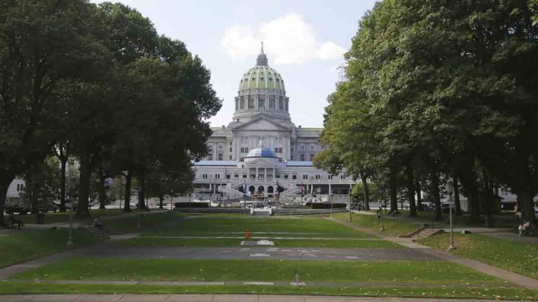 Shown is the Pennsylvania Capitol building Wednesday