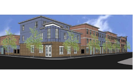  Rendering of Grace Townhomes in the Port Richmond neighborhood in Philadelphia.(Nora Lichtash/WCRP) 