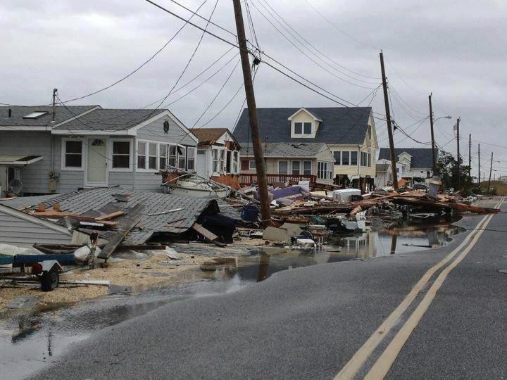  Residential damage in Tuckerton following Superstorm Sandy. (Photo: 