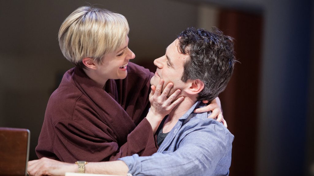 675-11 Suzy Jane Hunt and Kevin Collins in Wilma Theater's production of 'The Real Thing' (Photo courtesy of Alexander Iziliaev)