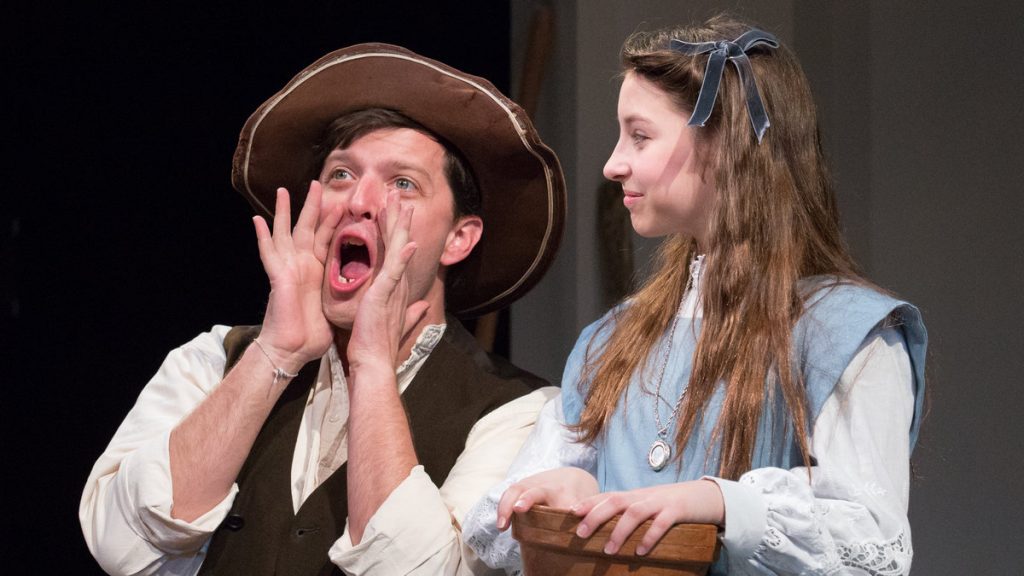 675-166 Steve Pacek and Bailey Ryon in Arden Theatre Company’s production of 'The Secret Garden.' (Photo courtesy of Mark Garvin)