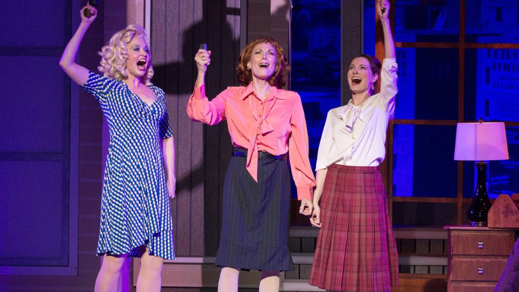 675-39 The three leads in Walnut Street Theatre's main stage production of '9 to 5: The Musical' -- from left, Amy Bodnar, Dee Hoty and Amanda Rose. (Photo courtesy of Mark Garvin)