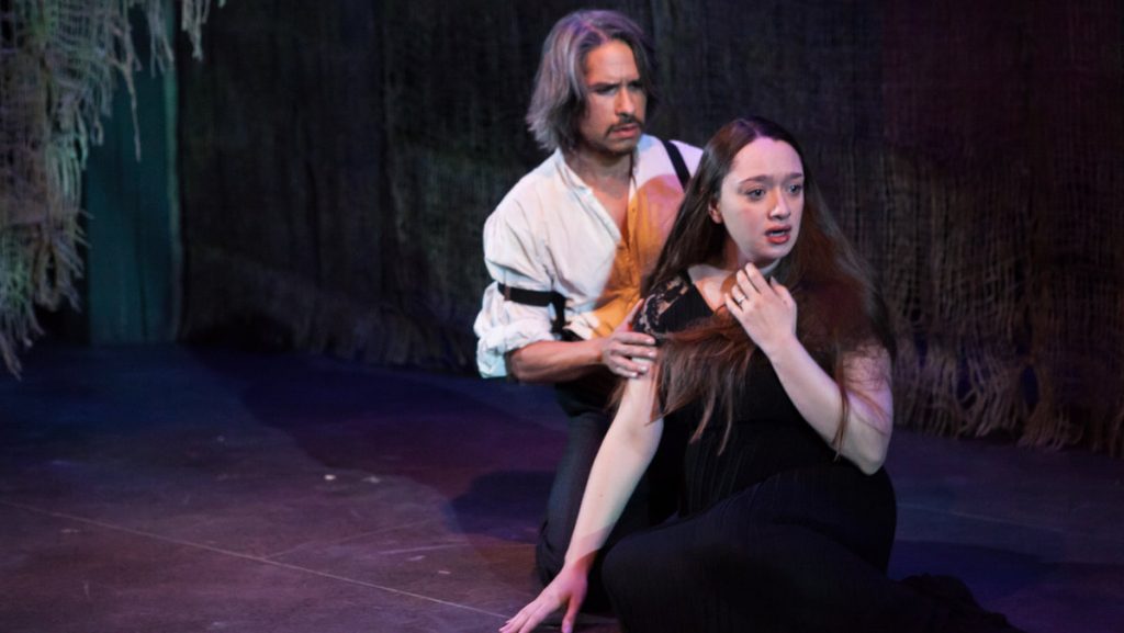  J. Hernandez and Victoria Rose Bonito in Philadelphia Artists Collective's production of 'Blood Wedding,' in cooperation with Drexel University. (Photo courtesy of Plate 3 Photography)  