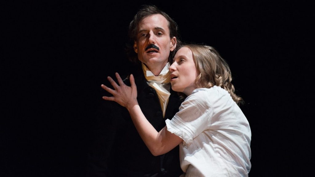 675reye Ean Sheehy and Alessanda L. Larson in the New York Theatre Workshop production of 'Red-Eye to Havre de Grace,' which was first produced by Philadelphia FringeArts before its current Off-Broadway appearance. (Photo courtesy of Johanna Austin)