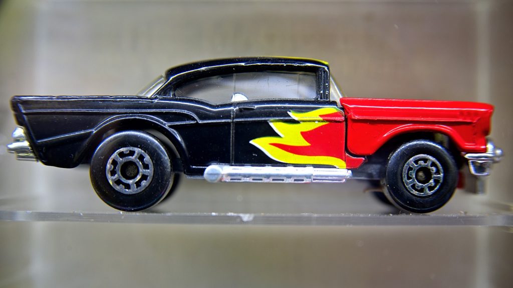 6_bs0881_bas_1228 A Matchbox Superfast Series, '57 Chevy. It was released in 1983. (Bastiaan Slabbers/for NewsWorks)