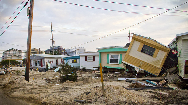  The destroyed Long Beach Island Trailer Park in Holgate on December 2, 2012, where Elizabeth Burke Beaty and her family once lived. Her husband's family purchased their unit in the early 1960s. (Photo: thisisbossi via flickr) 