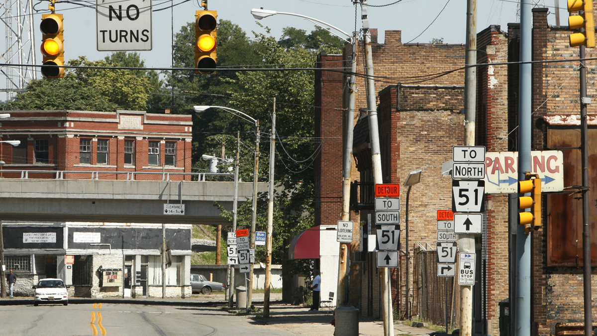  Aliquippa, once a steelmaking powerhouse about 30 miles from Pittsburgh, is one of the 20 municipalities  in financial distress under Pennsylvania's Act 47. (AP file photo) 