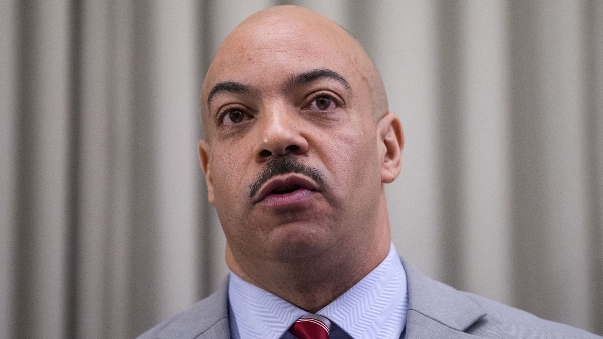 Philadelphia District Attorney Seth Williams says his Election Fraud Task Force  will keep an eye on city polling places Tuesday. And he took GOP nominee Donald Trump to task for insinuating voting fraud is to be expected in Pennsylvania.(AP Photo/Matt Rourke)