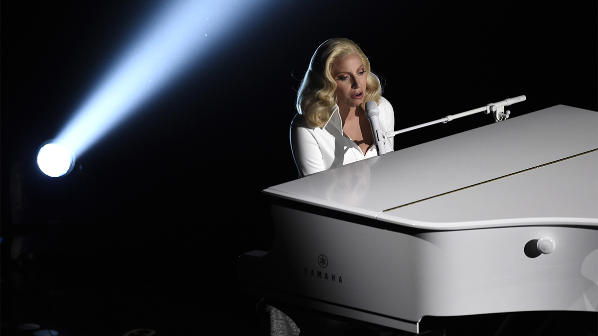  Lady Gaga will perform in Atlantic City Saturday night at Boardwalk Hall. (AP Photo/Zacharie Scheurer, file) 