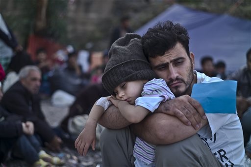  Syrian refugees (AP Photo/Muhammed Muheisen) 