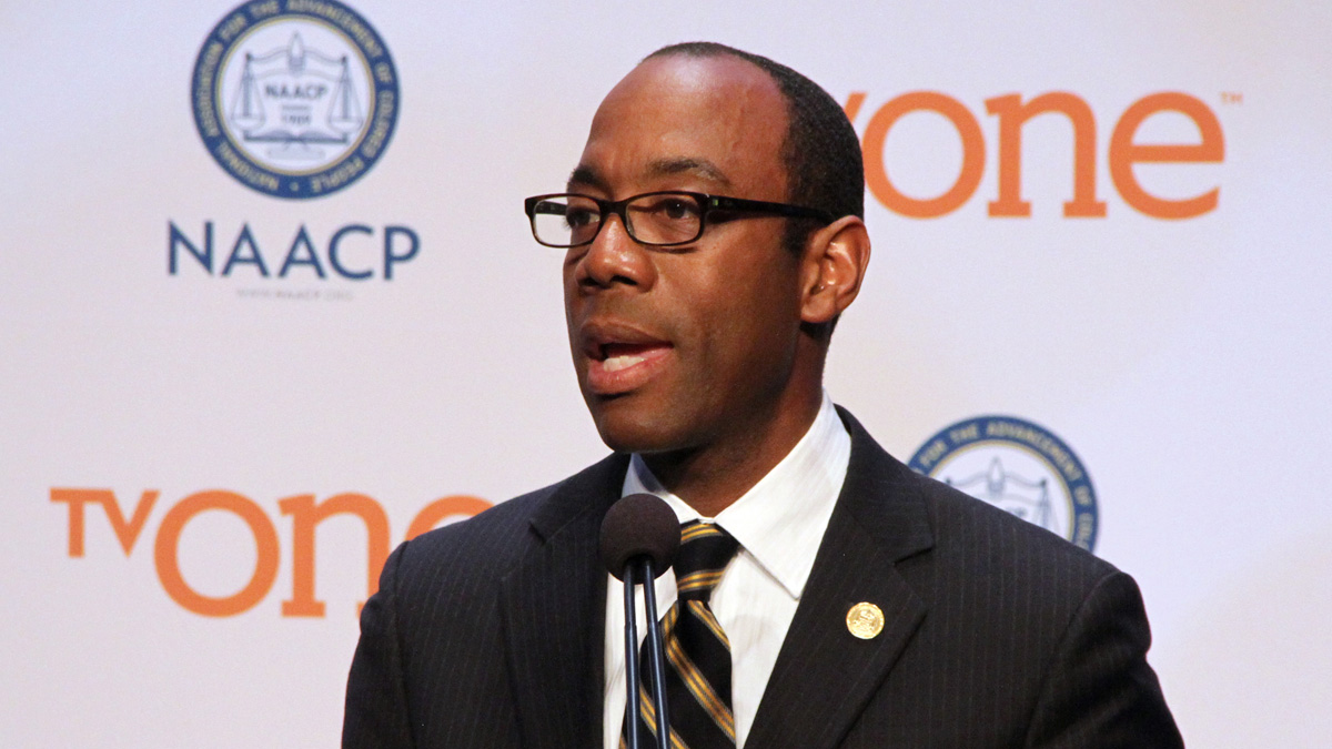  Cornell Brooks, NAACP president and CEO, said the conventioneers in Philadelphia will 