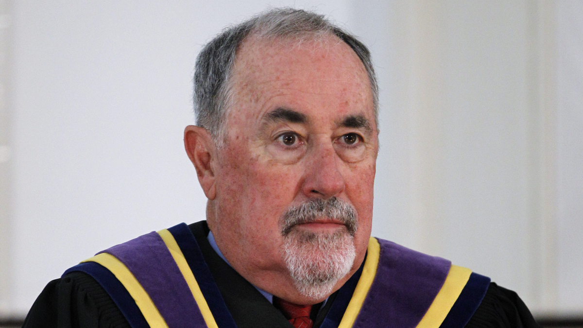  Justice Michael Eakin, who has apologized for the emails, has said their content is not a reflection of his 'character or beliefs.' (AP file photo) 