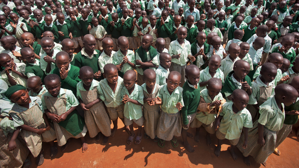  Children in the village of Nyumbani are pictured in a 2012 photo (Ben Curtis/AP Photo) 