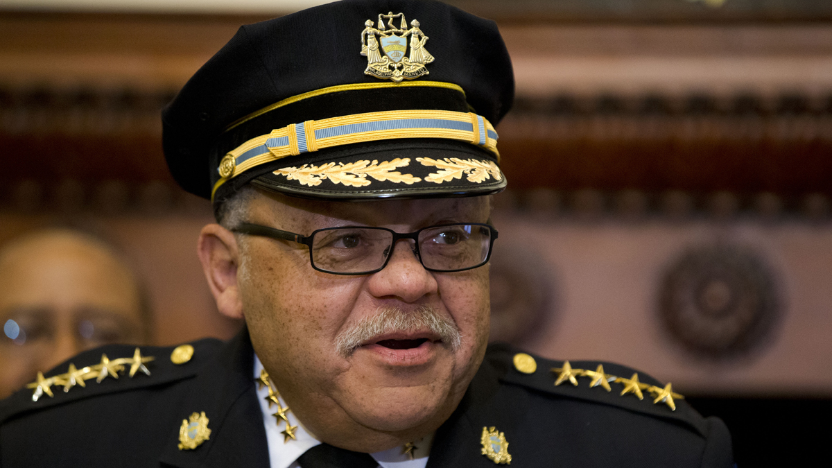 Philadelphia Police Commissioner Charles Ramsey speaks during a news conference last week at City Hall in Philadelphia. Ramsey announced his retirement at the news conference. His last day will be Jan. 7