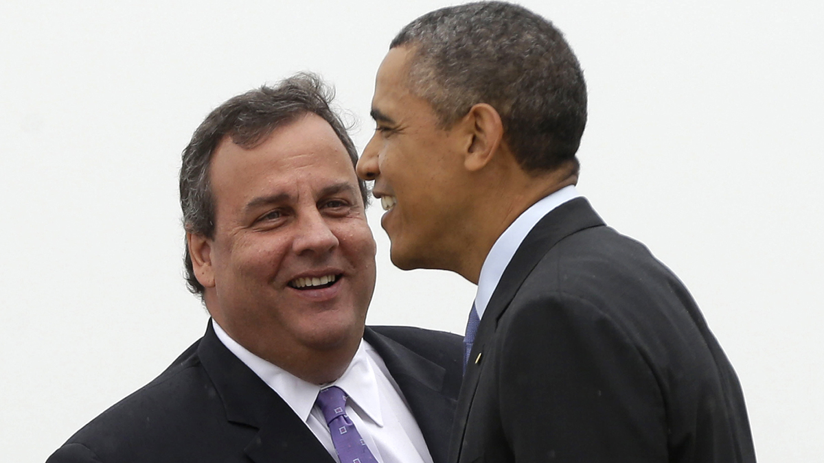  New Jersey Gov. Chris Christie and President Barack Obama (Pablo Martinez Monsivais/AP Photo, file) 