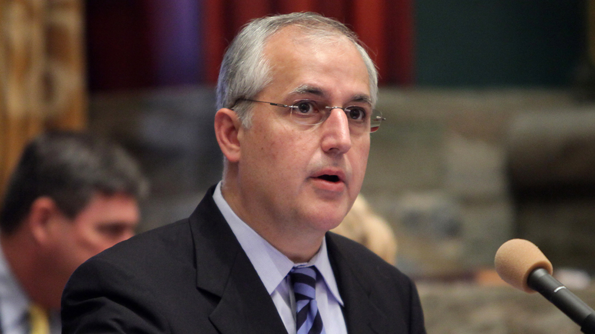  Pennsylvania Senate Majority Leader Dominic Pileggi of Delaware County is facing a challenge for leadership of the state Senate. (AP file photo) 