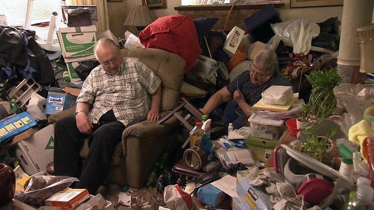  A man and his wife are shown in a scene from the season premiere of the show 
