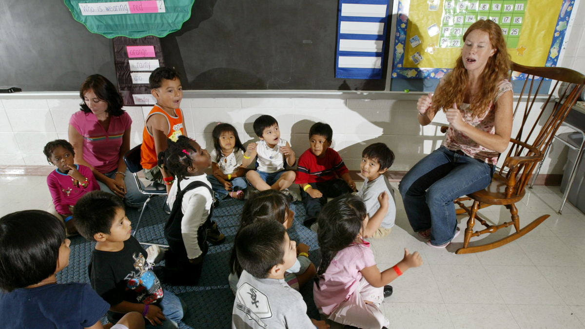 A bill creating a task force to study the feasibility of implementing full-day programs statewide will come up for a vote in the N.J. Senate Monday. (Mel Evans/AP photo, file) 