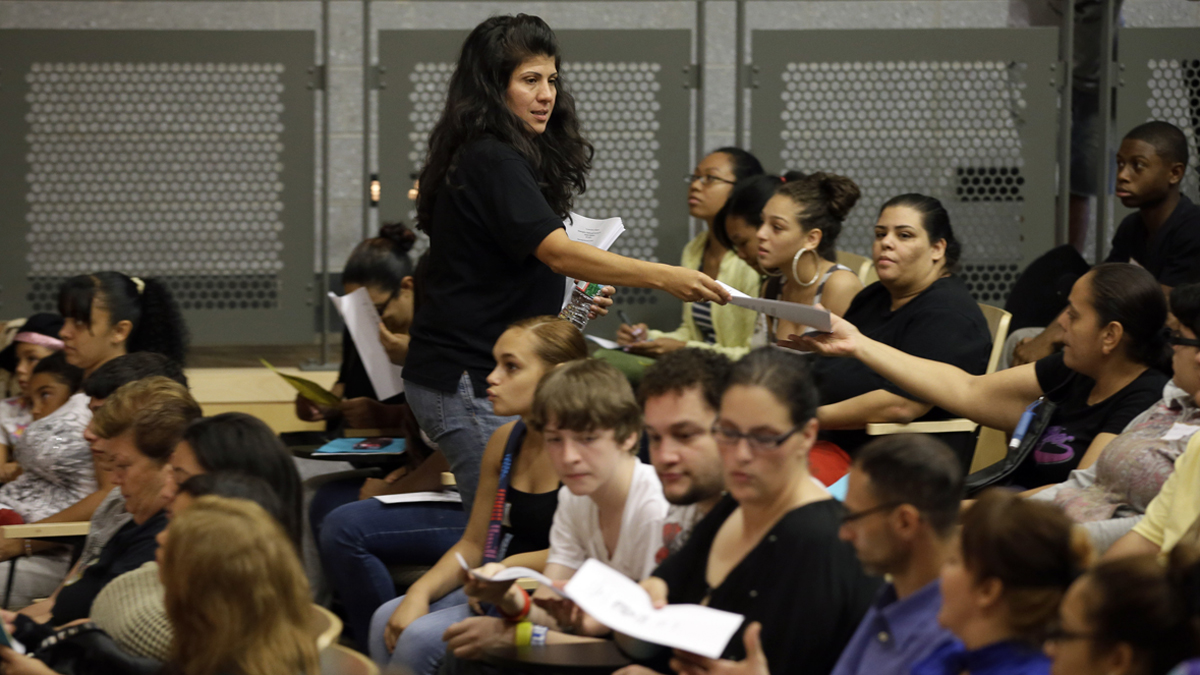  The leveling process is said to relieve overcrowding in several schools and provide better learning environments for students (Matt Slocum/AP Photo, file) 