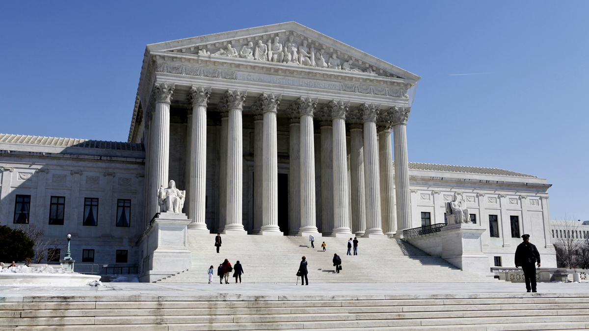 The Supreme Court Building is seen on Capitol Hill in Washington. (J. Scott Applewhite/AP Photo)