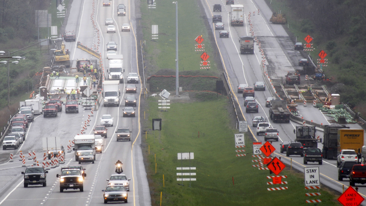  The Senate's plan to fund infrastructure includes tacking a $100 surcharge onto certain traffic violations, including speeding tickets (Keith Srakocic/AP Photo, file) 