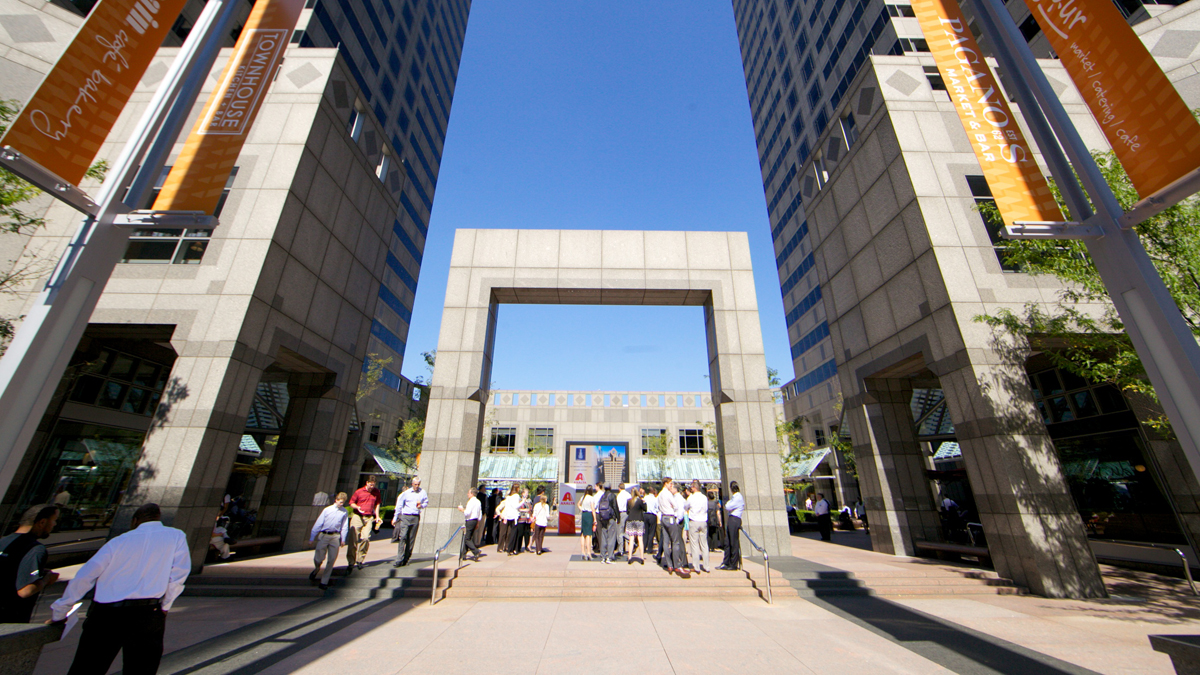  Axalta Coating Systems announces the relocation of its headquarters to the Commerce Square complex at 20th and Market streets in Center City Philadelphia. (Nathaniel Hamilton/for NewsWorks) 