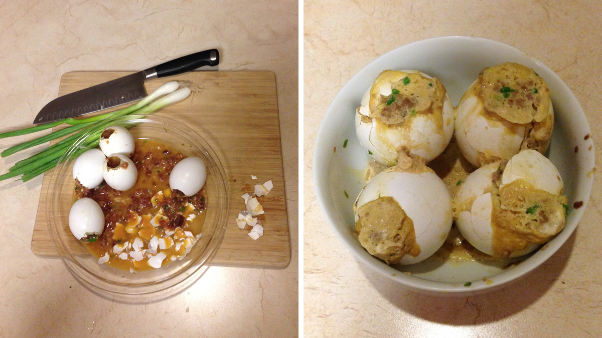 The author recreates the 'authentic Chinese dinner' experience from almost 60 years ago. (Annabel Liu