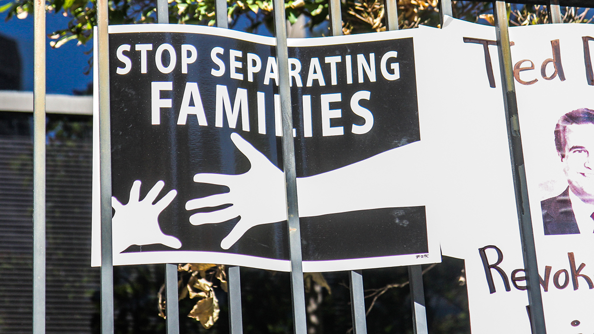 Juntos claims that the license to operate the Berks Detention Center should be revoked immediately because of unjust treatment. (Kimberly Paynter/WHYY) 