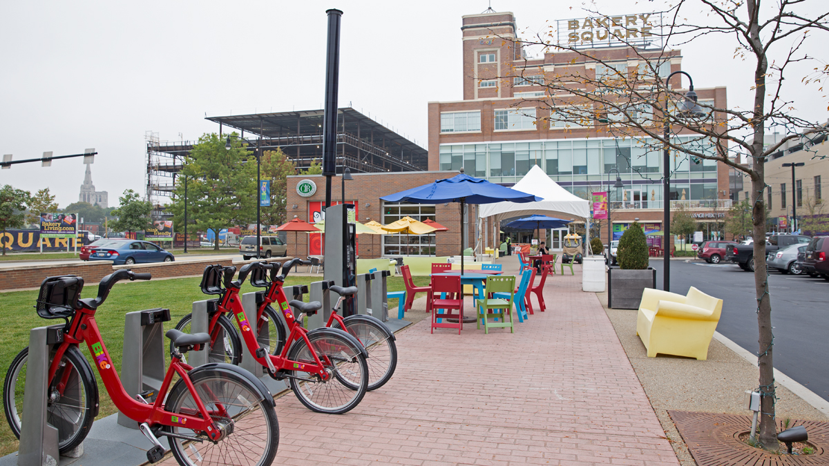Some cities are looking toward alternatives to requiring developers to provide off street parking.  In this file image