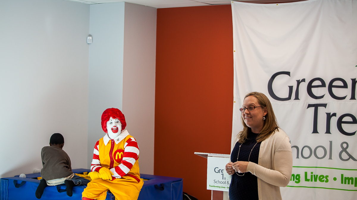  The Green Tree School received a $25,000 grant on Thursday. (Brad Larrison/for NewsWorks) 