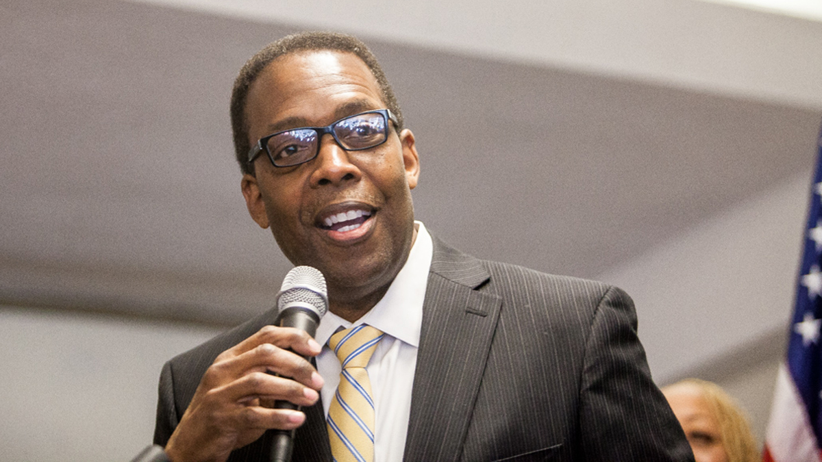  Council President Darrel Clarke (Brad Larrison/for NewsWorks) 