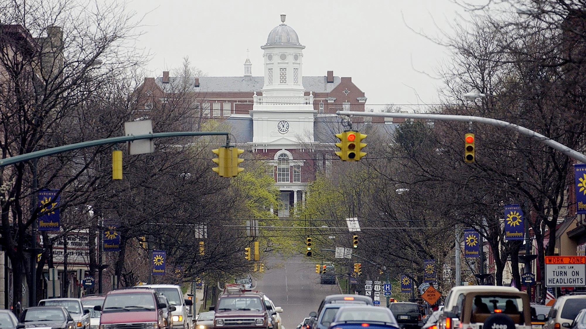Bloomsburg University in Bloomsburg, Pennsylvania.