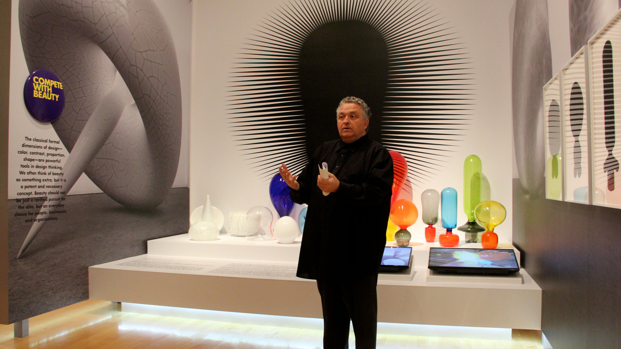  Bruce Mau's retrospective at the Philadelphia Museum of Art explores the design of design. (Emma Lee/WHYY) 