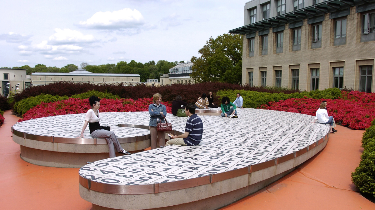  Students socialize on campus between classes at Carnegie Mellon University in Pittsburgh, Pa. (AP Photo/Carnegie Mellon University, Ken Andreyo) 