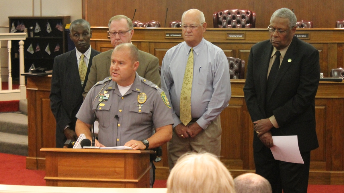  Dover Police Chief Paul Bernat (Matt Grady/WHYY) 