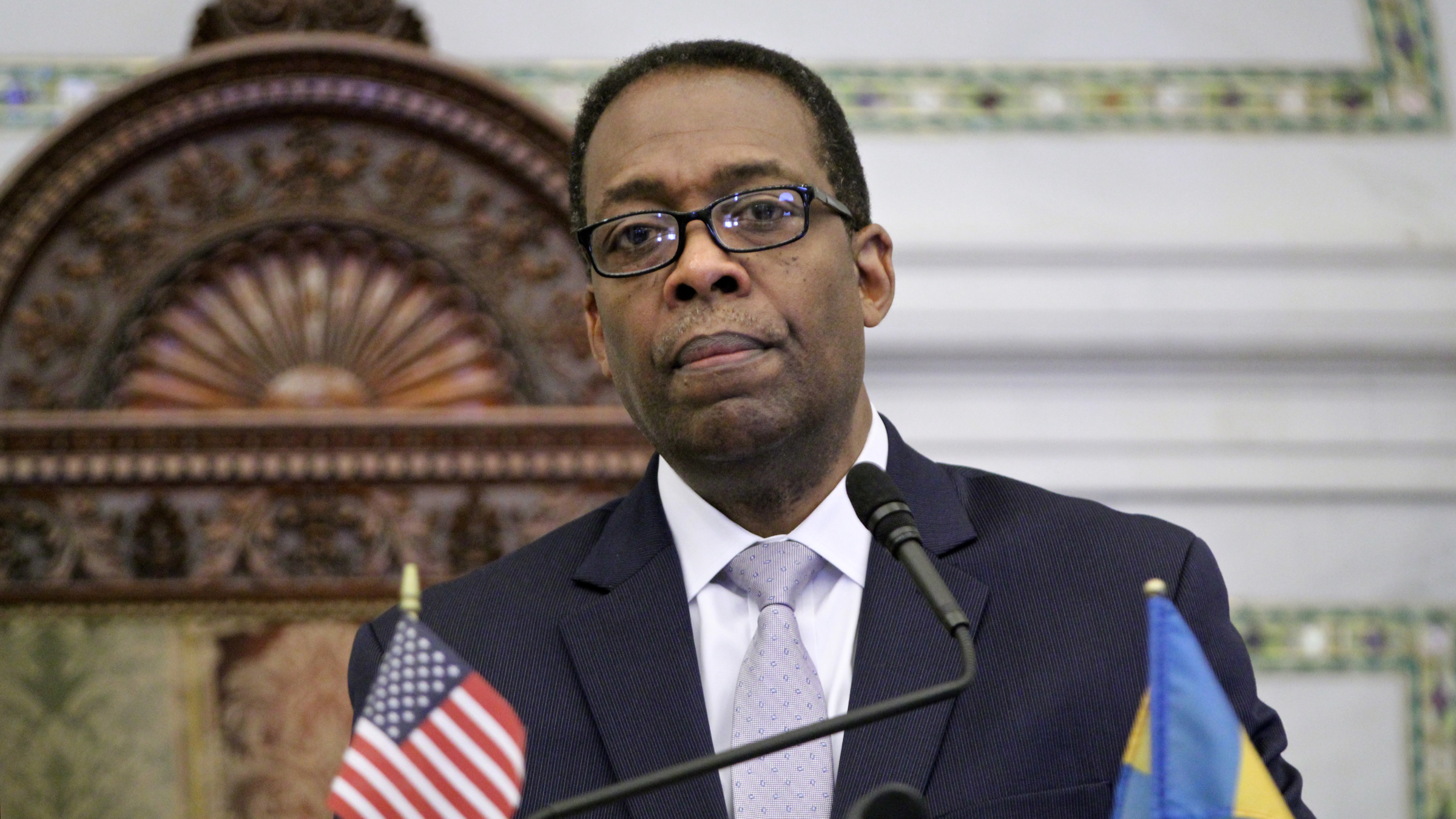 City Council President Darrell Clarke. (Emma Lee/WHYY)