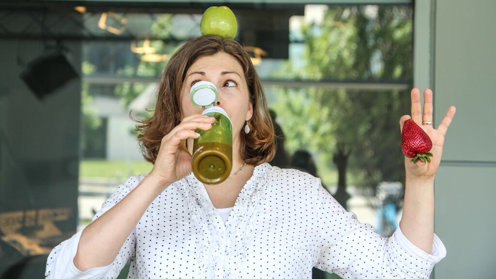 Pulse Host Maiken Scott tries out a two-day cleanse. (Kimberly Paynter/for WHYY)