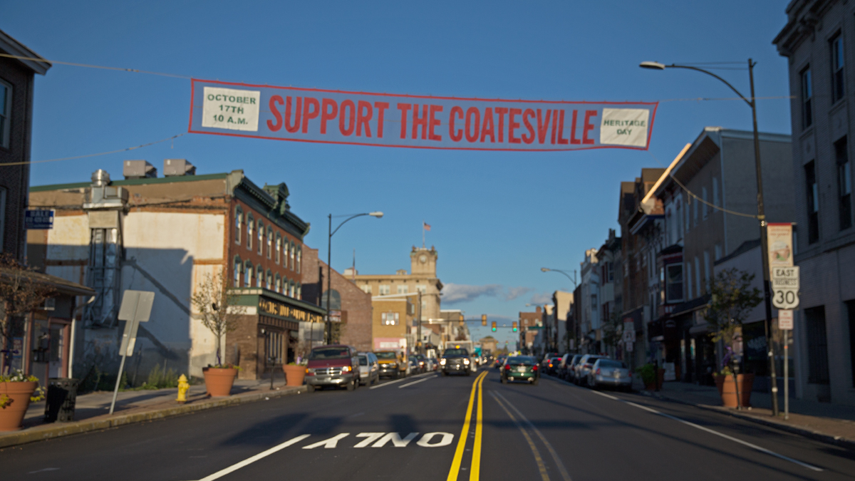 Coatesville, a small city in Chester county sold its water and sewer utilities for $48 million to the Pennsylvania American Water Company in 2001.  After the sale and a three year rate freeze expired,  combined bills increased an average of 282 percent.  (Lindsay Lazarski/WHYY) 