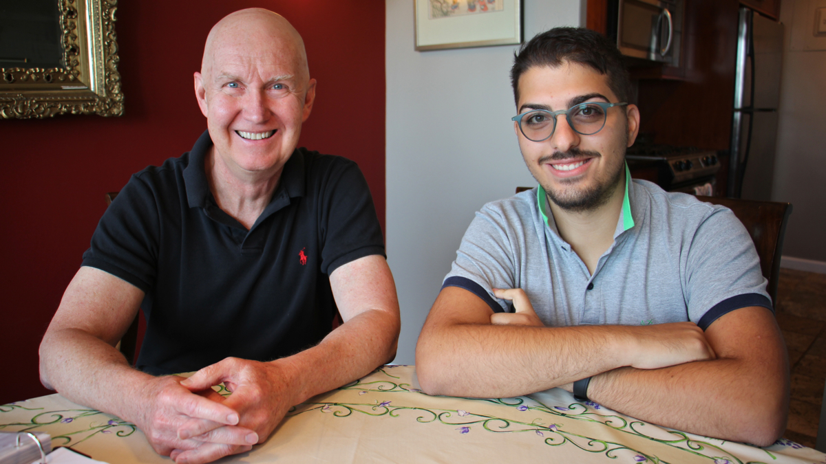 Composer David Kurkowski (left) of Philadelphia and librettist Nino Pratticó of Rome met online through Mercury Musical Developments. Their long-distance relationship produced ''Collodi