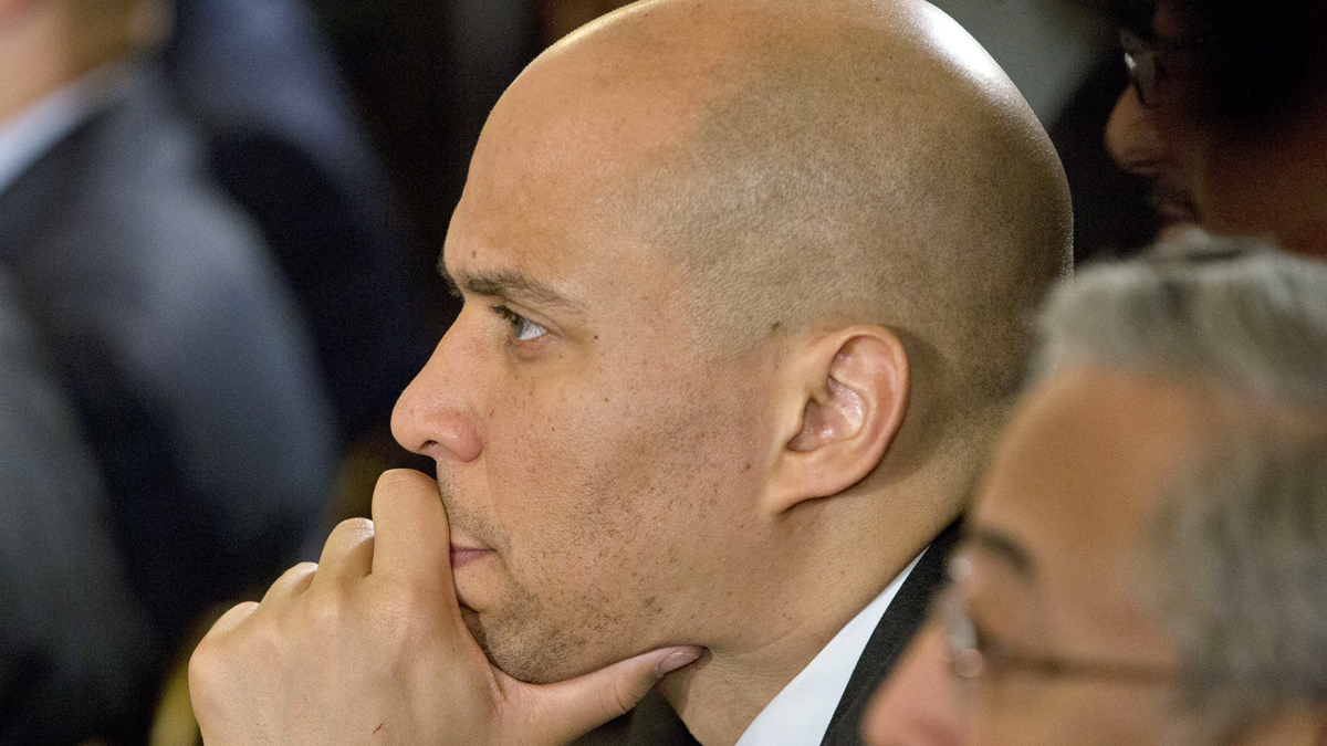  Sen. Cory Booker, D-N.J. (Pablo Martinez Monsivais/AP Photo) 