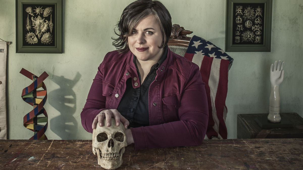Cristin O'Keefe Aptowicz spent a lot of time at the  Scott Memorial Library of Jefferson University