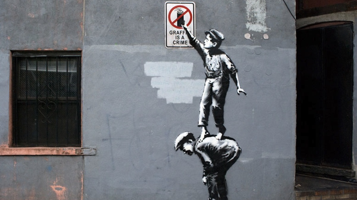  (Courtesy of Banksy) 