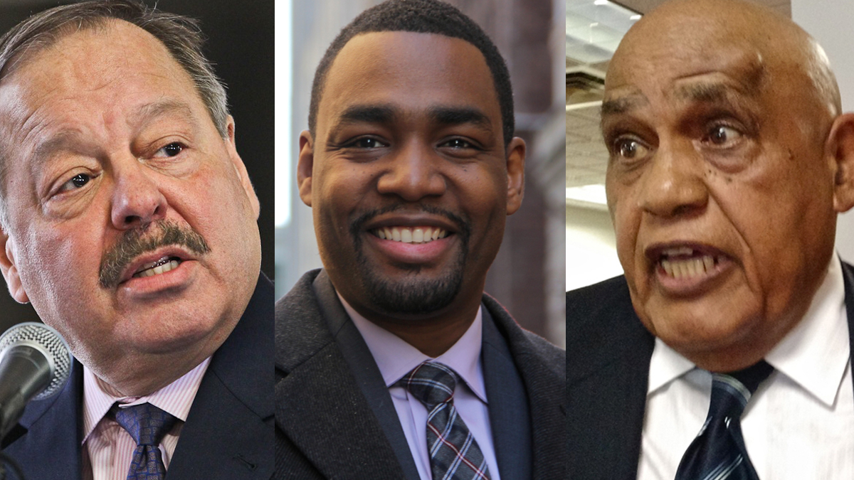  (From left) Nelson Diaz, Doug Oliver, and Milton Street (NewsWorks file photos) 